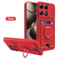 Chống rơi vỏ mềm cho Xiaomi 14t Pro xe từ đế dạng nhẫn trên Xiaomi 14t Pro 14t 14t Pro 14t đẩy kéo m