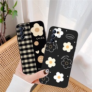 Fresh Flowers Matte Soft Case for OPPO F19 F17 F15 F11 F9 RENO 2/3/4/5/6/7 Pro 4F 5F F7 F5 Youth A1K