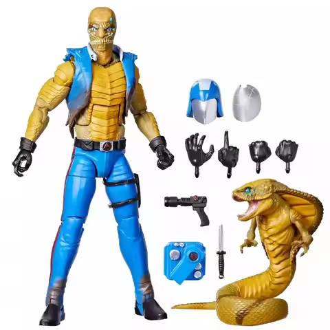 Newly-made，Special Offer Spot SDCC Limited, Hasbro Special Forces GIJOE 6 Inch, Cobra Commander, Sna
