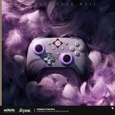 NEW 8BitDo Ultimate 2 Honkai Star Rail Evernight Wireless Controller TMR Hall Joystick 1000Hz RGB Ch