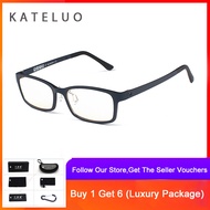 KATELUO TR90 แว่นกรองแสง แว่นตากรองแสงสีฟ้า แว่นกรองแสงคอมพิวเตอร์ ช่วยลดอาการสายตาล้า ใส่ได้ทั้งผู้หญิงและผู้ชาย - 1310
