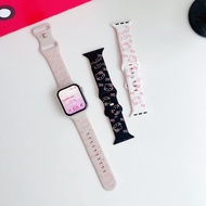 Silicone Sport Band Strap For Apple Watch Series 10 9 8 7 SE IWatch Ultra/2 HelloKitty
