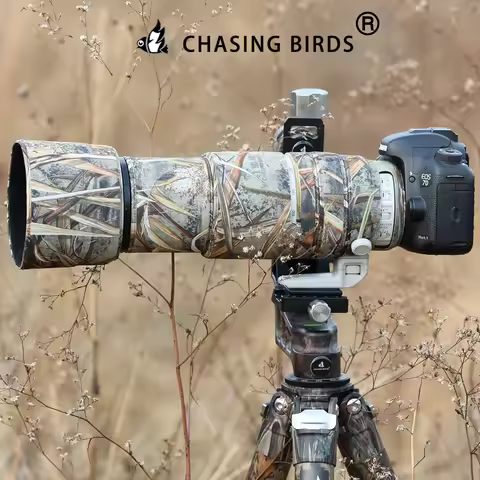 CHASING BIRDS camouflage lens coat for CANON EF 100-400mm L IS II USM waterproof and rainproof 10040