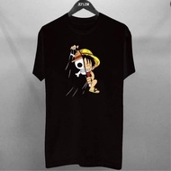 LUFFI ONE PIECE C7 T-SHIRT DISTRO T-SHIRT/ MEN'S T-SHIRT/