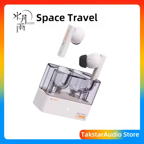 Moondrop Space Travel TWS Earphone Bluetooth 5.3 Noise Canceling True Wireless Stereo13mm Enhanced D