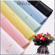 Flower Bouquet Paper Flower Wrapping Cellophane Waterproof Florist 6096
