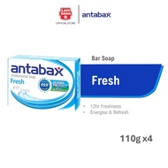 Antabax Antibacterial Bar Soap Fresh (4x110g)