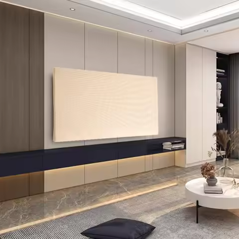 LCD TV Hood Dust Cover Solid Color Elastic Television Decorative Cover Cloth Universal For 37/41/50/