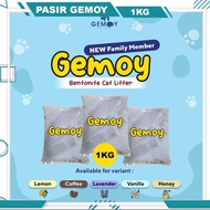 Pasir Gemoy 1 Liter - Pasir Kucing Wangi - Pasir Gumpal Wangi Premium