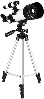 Travel Telescopes，Astronomical Telescopes 70mm Aperture Refractor Telescopes for Kids Adults Beginners with Portable Bag and Tripod vision