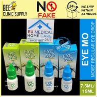 Eye Mo Regular Moist Drops 7.5ml/15ml Lubricant Eyes Eyemo Green Blue Mata 安宁滋潤眼药水 Combiphar