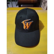 HITAM New Era Caps Logo W Black 39 Thirty