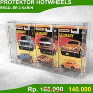 Hotwheels Regular Card Protector 3-piece Blister Protector