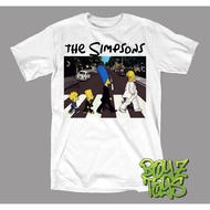 THE SIMPSONS Movie T-Shirt - ABBEY ROAD