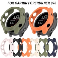 New TPU Protective Case for Garmin Forerunner 970 Anti-Scratch Soft Screen Protector Hollow Edge She