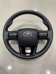 พวงมาลัยGR พวงมาลัย Revo rocco GR Sport ใส่ Toyota ได้ทุกรุ่น