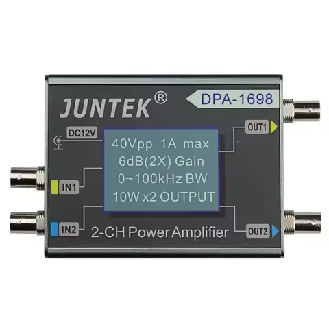DPA 1698 2698 Signal Bandwidth 100K 10M Dual-Channels Digital Control Signal 2CH Power Amplifier Hig