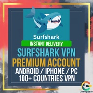 Surfshark VPN Premium Account Instant Delivery - PC / Mobile App | VPN | Secure