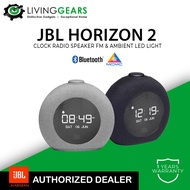 JBL HORIZON 2 Bluetooth Clock Radio Speaker with FM &amp; Ambient LED Light