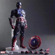 【峰人院】現貨-正版-代理版-Play Arts 改-漫威-Marvel-復仇者聯盟-美國隊長