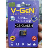 Original v-gen 4 gb Memory card class 6