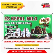 PRINT MILO ICE BANNER - BEST SELLING SELLING MILO ICE CREAM