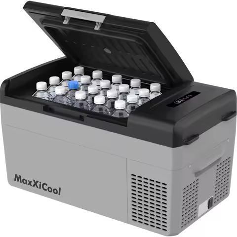 MaxXiCool 15L 20L 30L 40L Car Refrigerator Mini Fridge Freezer 12V Portable Compressor Cooler 12/24V