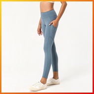Lululemon New 4 Color   Yoga Pants high Waist Leggings Women's Fashion Trousers 1943