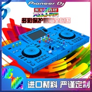 ป้องกันการสัมผัสแบบเต็มรูปแบบสีน้ำเงินทหาร ป้องกันเครื่องควบคุมการเล่นดิจิทัลแบบอเนกประสงค์ XDJ-RR ข