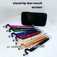 3 in 1 stylus pen, pen can be used for touch hp and stand hp