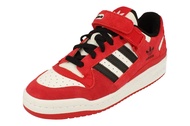 Adidas Originals Forum Low Mens Trainers Sneakers (UK 7.5 US 8 EU 41 1/3, red Black White GZ3711)