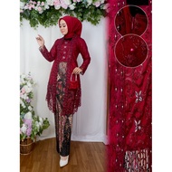 New SEQUENCE KUTU TOP / KEBAYA / NEWEST KEBAYA / KEBAYA TOP / MODERN KEBAYA / TILE KEBAYA / GRADUATI