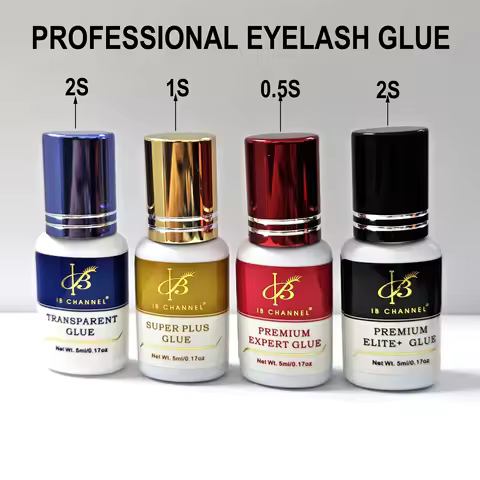 Korea 5ml 0.5-2 Sec Drying Eyelash Extension Glue Extra Strong Eyelash Glue Professional Use Semi - 