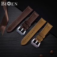 BIDEN Tali Jam Klasik Kulit Pria Jam Tangan Leather Strap Watch Strap 20mm/22mm/24mm