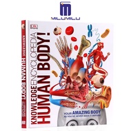 Knowledge Encyclopedia Human Body Hardcover by DK English books