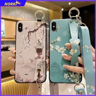 Case for Samsung Galaxy Note 20 Ultra Note 8 9 Bow Wristband Crossbody Shoulder Strap Flower Vintage Soft Phone Cover