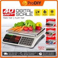 DY-729 40kg Electronic Digital Price Computing Rechargeable Supermarket Counting Scale Penimbang Har