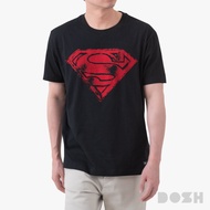 DOSH MENS T-SHIRTS SUPERMAN เสื้อยืดคอกลมผู้ชาย FSMT5231-BL (XS-2XL)