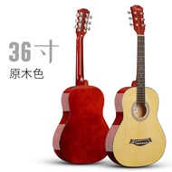 Folk Acoustic Guitar 30 Inch 34 Inch 36 Inch Popularity round Barrel Beginner Guitar Lighting Practi