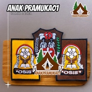 Osis logo Badge OSIS SD SMP SMA SMA Embroidery