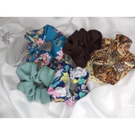 Scrunchies batik viral &amp; Como crepe
