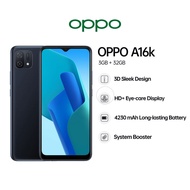 OPPO A16k Smartphone (3GB RAM+32GB ROM) Smartphone with 1 Year Oppo Official Warranty