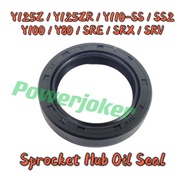 Y125Z/Y125ZR/Y110 SS/SS2/Y100/SRE/SRX/SRV/Y80/125Z/125ZR - Rumah Hub Sprocket Spoket Spocket Oil Seal Getah Y 125 Z R