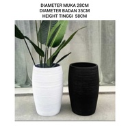 QUALITY FIBERGLASS POT PASU BUNGA LUBANG