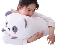 Cute Plush Panda Stuffed Squishy Animal Panda Cylindrical Body Panda Pillow,Super Soft Panda Hugging