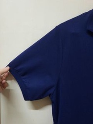 (現貨) 1條 日本 LACOSTE for BEAMS BOY (NAVY) Dress 藍色 短袖 長版 連身裙 左右 口袋 側面 小開衩 POLO 鈕扣 設計 Blue Short Sleeve