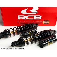 RCB MB2 (MB-2) DUAL SHOCK PREMIUM BLACK GOLD AEROX/NMAX V1 V2 AIRBLADE 305MM/330MM