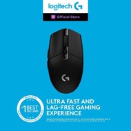 Logitech G304 Lightspeed Wireless Gaming Mouse 12K DPI Sensor - black