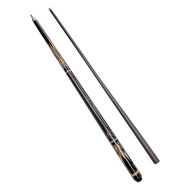 V8MK Wholesale Black Technology Nine Ball Billiards Cue 1/2 Split Carbon Fiber Billiard Pool Cue Sti