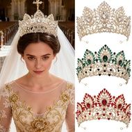 Gorgeous Atmosphere Diamond-studded Master Wedding Dress Crown Wedding Banquet Headdress Female Page